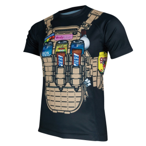 KRAMATAN TACTICAL DESIGN ФУТБОЛКА БРОНІК НЗ BLACK