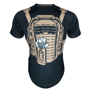 KRAMATAN TACTICAL DESIGN ФУТБОЛКА БРОНІК НЗ BLACK