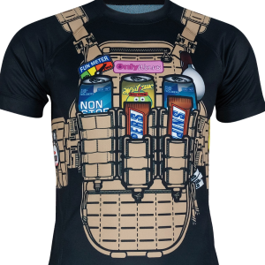 KRAMATAN TACTICAL DESIGN ФУТБОЛКА БРОНІК НЗ BLACK