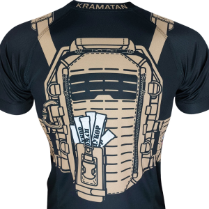 KRAMATAN TACTICAL DESIGN ФУТБОЛКА БРОНІК НЗ BLACK