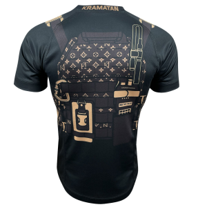 KRAMATAN TACTICAL DESIGN ФУТБОЛКА ГЛАМУРНИЙ БРОНІК BLACK