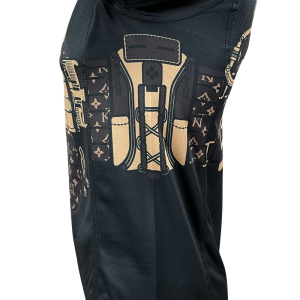 KRAMATAN TACTICAL DESIGN ФУТБОЛКА ГЛАМУРНИЙ БРОНІК BLACK