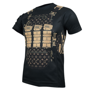 KRAMATAN TACTICAL DESIGN ФУТБОЛКА ГЛАМУРНИЙ БРОНІК BLACK