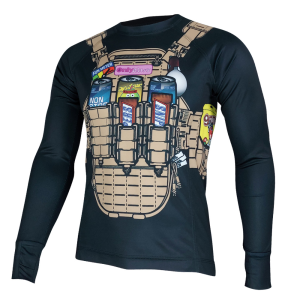 KRAMATAN TACTICAL DESIGN ЛОНГСЛІВ БРОНІК НЗ BLACK