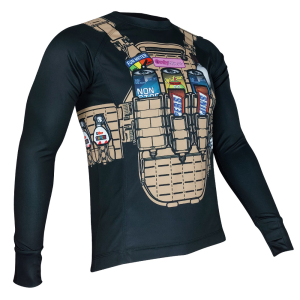 KRAMATAN TACTICAL DESIGN ЛОНГСЛІВ БРОНІК НЗ BLACK