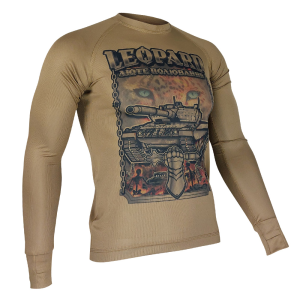 KRAMATAN TACTICAL DESIGN ЛОНГСЛІВ LEOPARD ЛЮТЕ ПОЛЮВАННЯ COYOTE