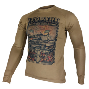 KRAMATAN TACTICAL DESIGN ЛОНГСЛІВ LEOPARD ЛЮТЕ ПОЛЮВАННЯ COYOTE