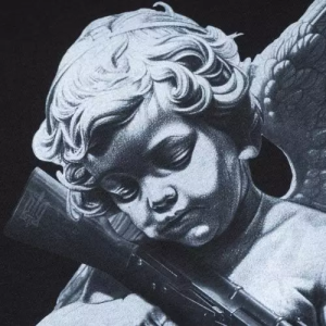 P1G-TAC ФУТБОЛКА З ПРИНТОМ ЯНГОЛ COMBAT BLACK UA281-29891-BK-ANG