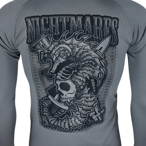KRAMATAN TACTICAL DESIGN ЛОНГСЛИВ NIGHTMARES GREY