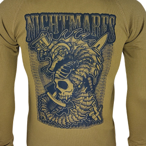 KRAMATAN TACTICAL DESIGN ЛОНГСЛИВ NIGHTMARES COYOTE