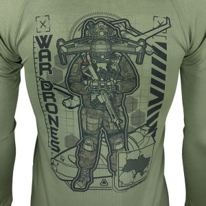 KRAMATAN TACTICAL DESIGN ЛОНГСЛІВ WAR DRONES OLIVE
