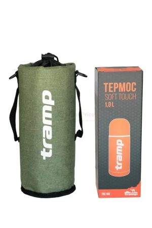 TRAMP ТЕРМОЧОХОЛ ДЛЯ ТЕРМОСА EXP 1Л OLIVE MELANGE 27949