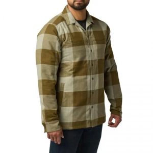 5.11 КУРТКА ТАКТИЧЕСКАЯ ДЕМИСЕЗОННАЯ SETH SHIRT JACKET FIELD GREEN CHECK 78042-1148