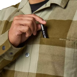 5.11 КУРТКА ТАКТИЧЕСКАЯ ДЕМИСЕЗОННАЯ SETH SHIRT JACKET FIELD GREEN CHECK 78042-1148