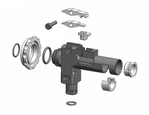 RETRO ARMS КАМЕРА HOP-UP CNC HOP UP CHAMBER AR15 13439