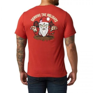 5.11 ФУТБОЛКА З ПРИНТОМ XMAS NIGHTMARE RED OCHRE 76166ADK-1075