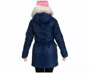 CHAMELEON ЖІНОЧА КУРТКА АЛЯСКА N-3B SLIM FIT NAVY 0735-35