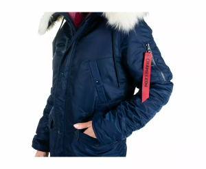 CHAMELEON ЖІНОЧА КУРТКА АЛЯСКА N-3B SLIM FIT NAVY 0735-35