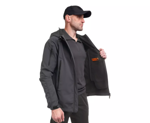 CHAMELEON КУРТКА SOFTSHELL SPARTAN GRAPHITE 0703-33