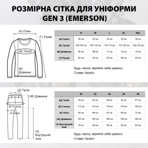 EMERSON БОЙОВА СОРОЧКА GEN3 MULTICAM EM8567