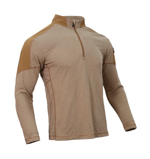 EMERSON ТАКТИЧЕСКАЯ РУБАШКА BLUE LABEL HUNTER LONG SLEEVE POLO COYOTE EMB9587KH-M