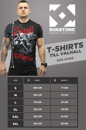 SVASTONE ФУТБОЛКА TILL VALHALL