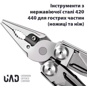 UAD МУЛЬТИТУЛ MASTERGEAR 17 ІНСТРУМЕНТІВ 420/440 BLACK UAD-00B