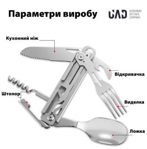 UAD МУЛЬТИТУЛ ТУРИСТИЧЕСКИЙ CAMPFEAST 5-1 UAD-03