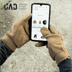 UAD РУКАВИЧКИ ТАКТИЧНІ PROMETEY COYOTE UAD0018M