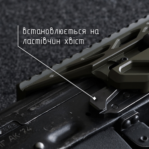 КРУК RIS БОКОВИЙ КРОНШТЕЙН ШВИДКОЗ'ЄМНИЙ ДЛЯ АКМ/АК-74