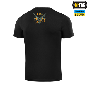 M-TAC ФУТБОЛКА UKRAINIAN CAVALRY BLACK