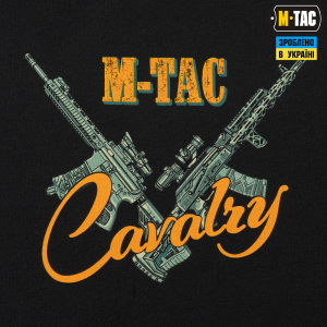 M-TAC ФУТБОЛКА UKRAINIAN CAVALRY BLACK