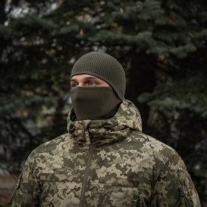 M-TAC ШАПКА-ПІДШОЛОМНИК GEN.II ФЛІС РІП-СТОП DARK OLIVE