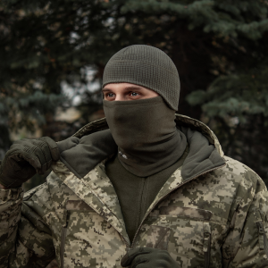 M-TAC ШАПКА-ПІДШОЛОМНИК GEN.II ФЛІС РІП-СТОП DARK OLIVE