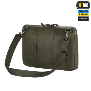 M-TAC СУМКА ADMIN BAG LARGE ELITE С ЛИПУЧКОЙ HEX RANGER GREEN