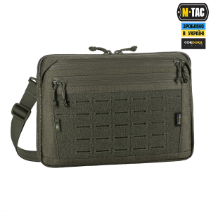 M-TAC СУМКА ADMIN BAG LARGE ELITE С ЛИПУЧКОЙ HEX RANGER GREEN