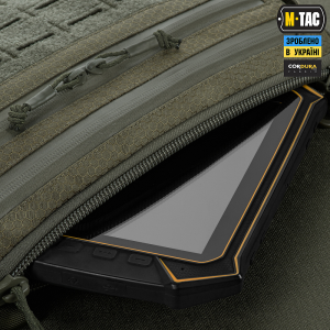 M-TAC СУМКА ADMIN BAG LARGE ELITE С ЛИПУЧКОЙ HEX RANGER GREEN