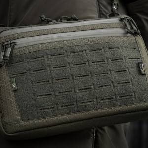 M-TAC СУМКА ADMIN BAG LARGE ELITE С ЛИПУЧКОЙ HEX RANGER GREEN
