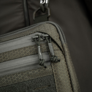 M-TAC СУМКА ADMIN BAG LARGE ELITE С ЛИПУЧКОЙ HEX RANGER GREEN
