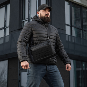 M-TAC СУМКА ADMIN BAG LARGE X-PAC ELITE З ЛИПУЧКОЮ BLACK