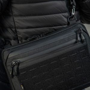 M-TAC СУМКА ADMIN BAG LARGE X-PAC ELITE З ЛИПУЧКОЮ BLACK