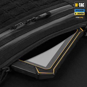 M-TAC СУМКА ADMIN BAG LARGE ELITE З ЛИПУЧКОЮ HEX BLACK