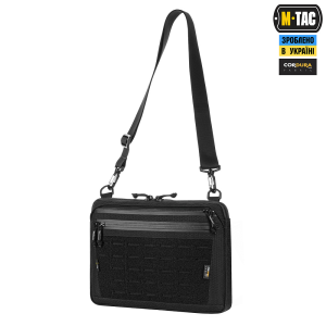 M-TAC СУМКА ADMIN BAG LARGE ELITE З ЛИПУЧКОЮ HEX BLACK
