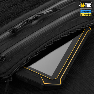 M-TAC СУМКА ADMIN BAG MEDIUM X-PAC ELITE З ЛИПУЧКОЮ BLACK