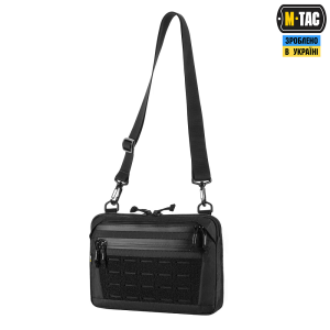 M-TAC СУМКА ADMIN BAG MEDIUM X-PAC ELITE З ЛИПУЧКОЮ BLACK