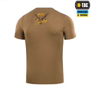 M-TAC ФУТБОЛКА UKRAINIAN CAVALRY COYOTE BROWN