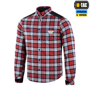 M-TAC РУБАШКА REDNECK COTTON SHIRT ПОВЕРНИСЬ ЖИВИМ RED
