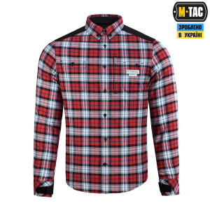 M-TAC РУБАШКА REDNECK COTTON SHIRT ПОВЕРНИСЬ ЖИВИМ RED