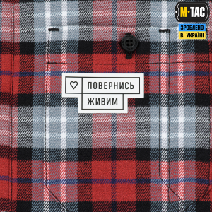 M-TAC РУБАШКА REDNECK COTTON SHIRT ПОВЕРНИСЬ ЖИВИМ RED