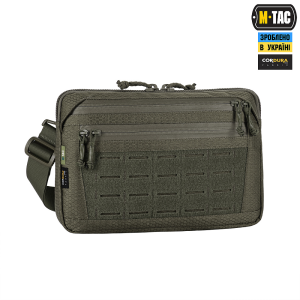 M-TAC СУМКА ADMIN BAG MEDIUM ELITE С ЛИПУЧКОЙ HEX RANGER GREEN